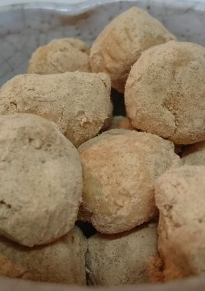 簡単ヘルシー低コスト！豆腐きなこトリュフ-レシピのメイン写真
