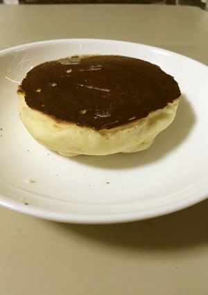 お餅の代わりに❤おかきでホットケーキ-レシピのメイン写真
