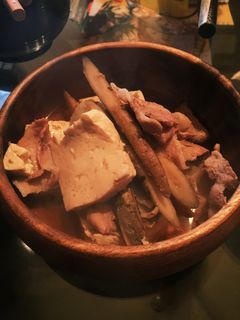 簡単すぎる☆角煮の残り汁で肉豆腐☆-レシピのメイン写真