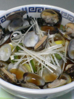 あさりラーメン-レシピのメイン写真