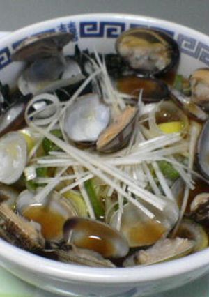 あさりラーメン-レシピのメイン写真