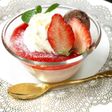 ゆるふわ★簡単★いちごのババロア★