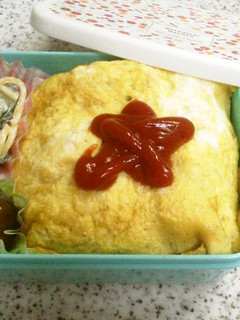 ぱぱっと!オムライス弁当-レシピのメイン写真