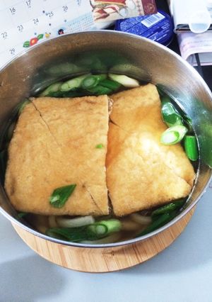 簡単きつねうどん-レシピのメイン写真