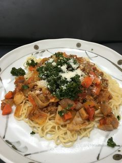 お野菜たっぷり具沢山ミートソース-レシピのメイン写真