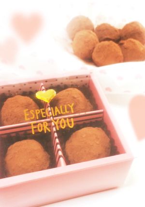 生チョコトリュフ♡バレンタイン-レシピのメイン写真