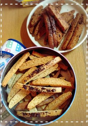 チョコチョコビスコッティ-レシピのメイン写真