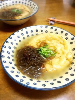もずくとがんもの出汁煮-レシピのメイン写真