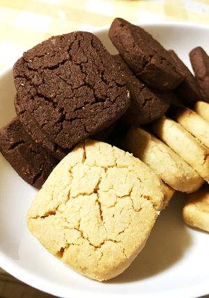 アイスボックスごまクッキー(卵乳不使用)-レシピのメイン写真
