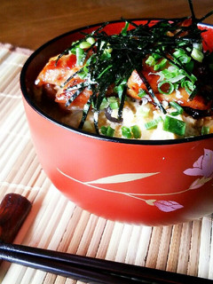 ごろっと食感♪焼き鳥親子丼*-レシピのメイン写真