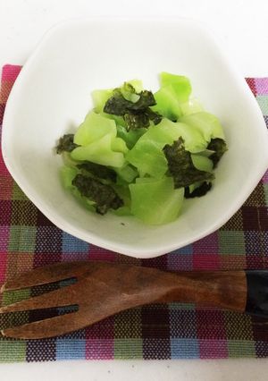 ☆離乳食☆キャベツと海苔のナムル風-レシピのメイン写真