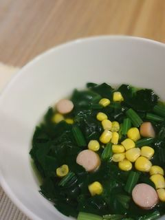 簡単ほうれん草のスープ-レシピのメイン写真