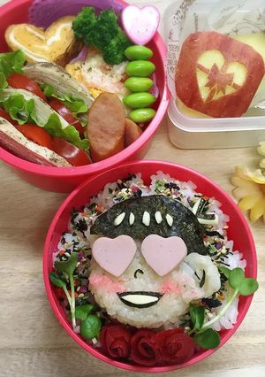 おそ松さんのバレンタイン弁当-レシピのメイン写真