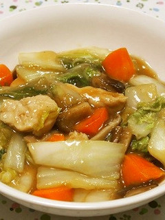 あんかけ白菜-レシピのメイン写真