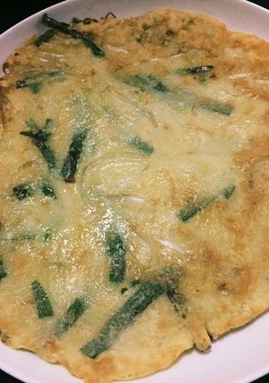 ☆もやし、玉ねぎ、ニラのチヂミ☆-レシピのメイン写真
