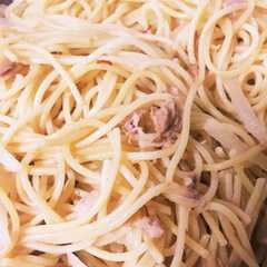 รูปของ 簡単！大根とツナのあっさりパスタ