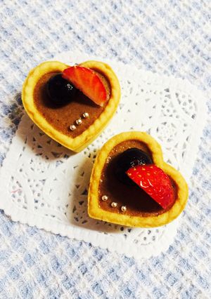 ３つを混ぜるだけ！簡単チョコムースタルト-レシピのメイン写真
