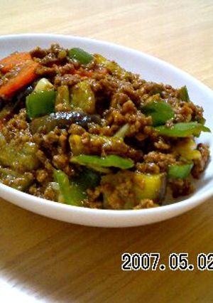 残り物野菜とカレールで作るドライカレー-レシピのメイン写真
