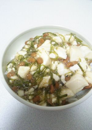 食欲のないときに！簡単！ネバネバ丼-レシピのメイン写真