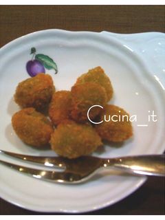 オリーベアスコラーネ(オリーブのフライ)-レシピのメイン写真