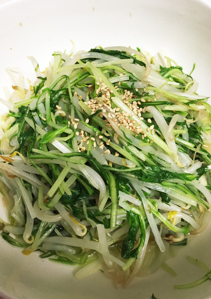 もやしと水菜の煮浸し風-レシピのメイン写真