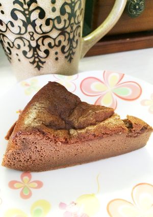 炊飯器でラム酒たっぷり簡単ガトーショコラ-レシピのメイン写真