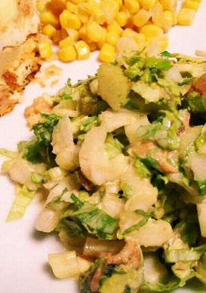 簡単★セロリとサバ味噌のサラダ-レシピのメイン写真