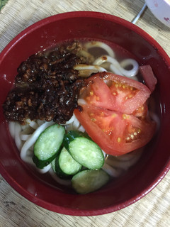 あったかい肉味噌うどん♡-レシピのメイン写真