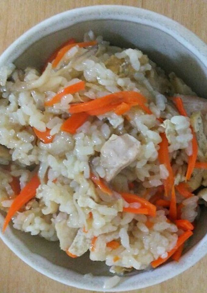 超簡単激ウマ炊き込みご飯-レシピのメイン写真