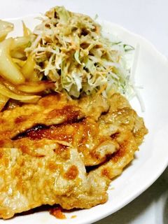 簡単!豚肉の生姜焼き-レシピのメイン写真