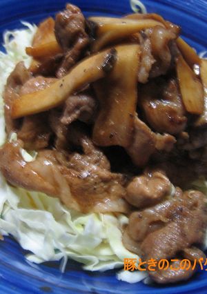 我が家の定番。豚のバター醤油焼き。-レシピのメイン写真
