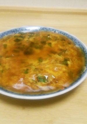 にらもやしの卵焼きあんかけ♡-レシピのメイン写真