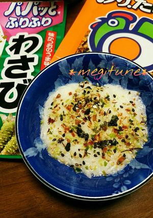 とろろにふりかけ♡-レシピのメイン写真