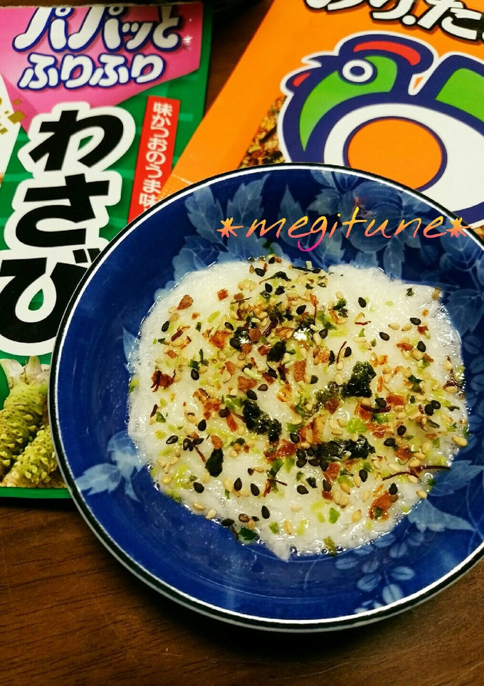 とろろにふりかけ♡-レシピのメイン写真