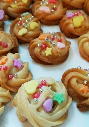 *乳製品不使用♪搾り出しクッキー*-レシピのメイン写真
