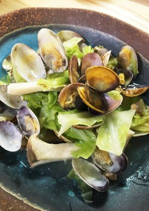 アサリとキャベツの蒸し炒め-レシピのメイン写真