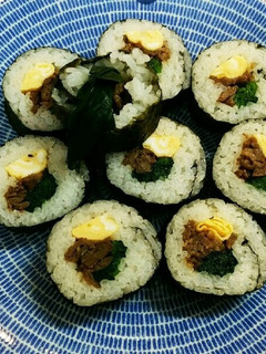 コストコのプルコギビーフで韓国風海苔巻き-レシピのメイン写真