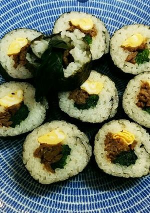 コストコのプルコギビーフで韓国風海苔巻き-レシピのメイン写真