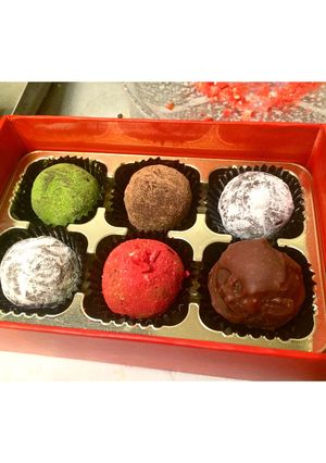 バレンタイン 生チョコトリュフ 本格的-レシピのメイン写真