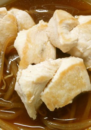 簡単! 鶏むね肉の もやし からしソース-レシピのメイン写真