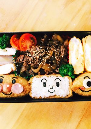 アンパンマン♡ お稲荷さん♡-レシピのメイン写真