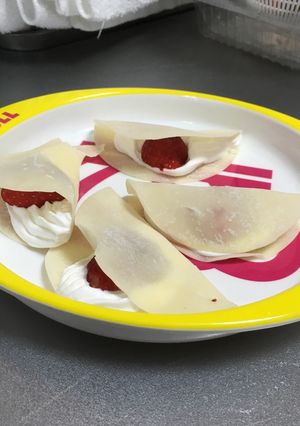 餃子の皮でクレープ風-レシピのメイン写真