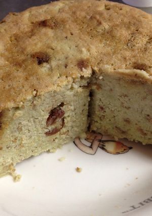 しっとりどっしり！青汁入おからごまケーキ-レシピのメイン写真