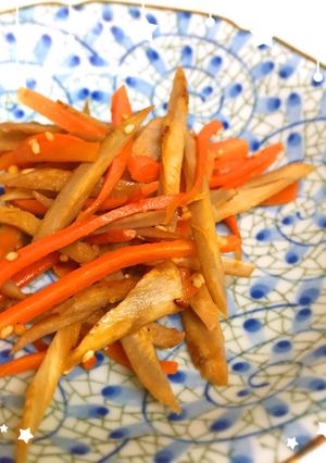 簡単◇和食の定番、きんぴらごぼう-レシピのメイン写真