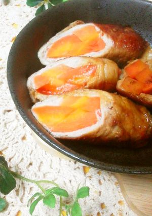 ✽美味しいよ~♪人参の豚肉巻き✽-レシピのメイン写真