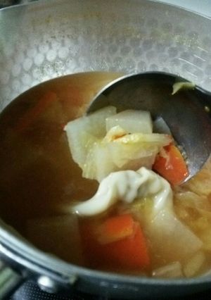 冬のあったか具沢山中華風スープ-レシピのメイン写真
