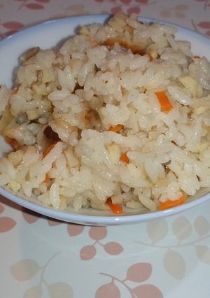 広野豆腐　炊き込み御飯　鉄分強化-レシピのメイン写真