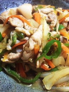 我が家の野菜たっぷり♪簡単な生姜焼き☆-レシピのメイン写真