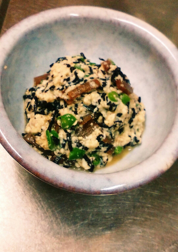 ひじきの白あえ【本格和食】-レシピのメイン写真