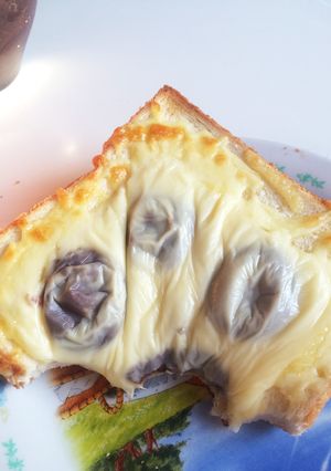 チーズチョコトースト-レシピのメイン写真
